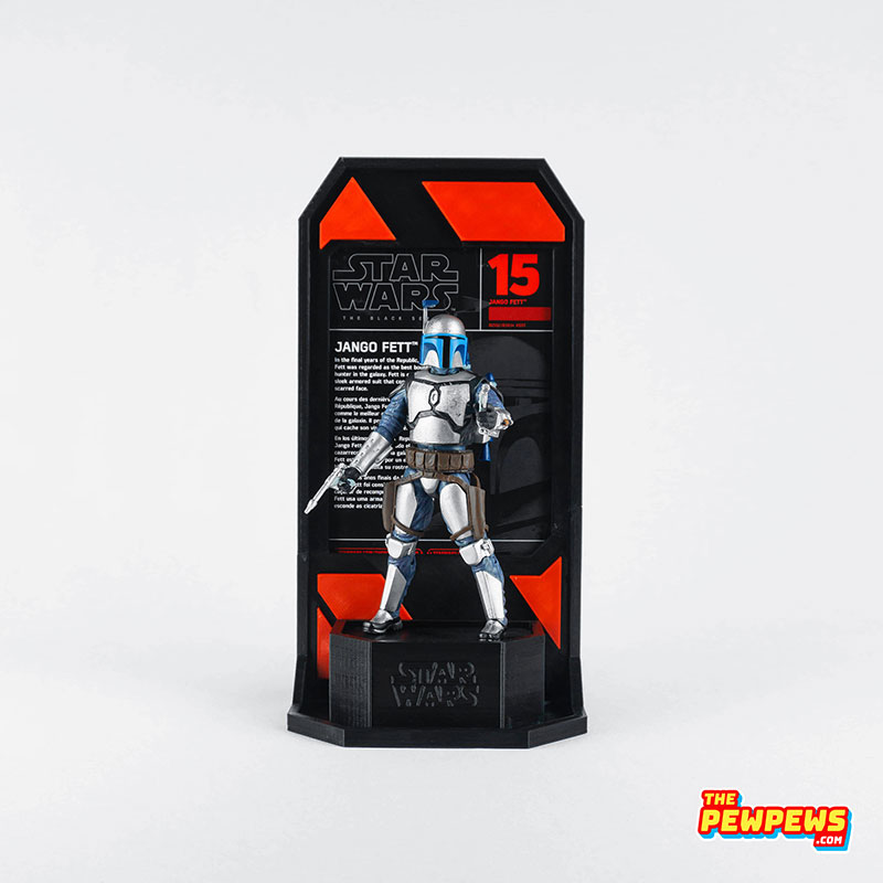 The Black Series Packaging Figure Stage Display
