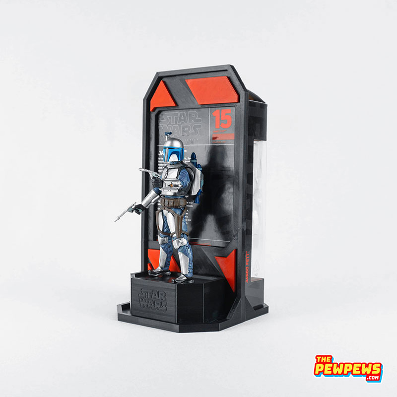 The Black Series Packaging Figure Stage Display