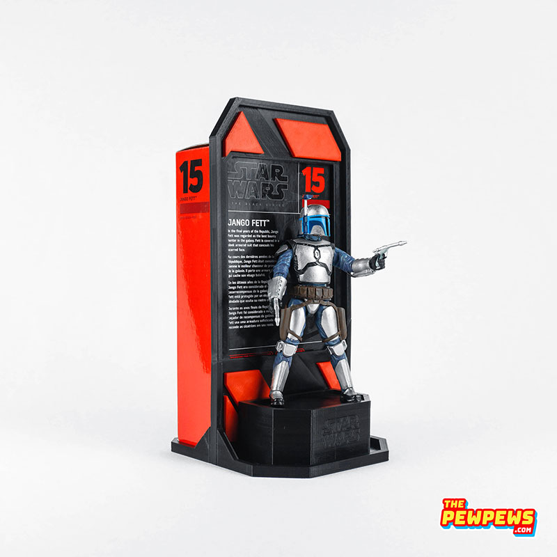 The Black Series Packaging Figure Stage Display